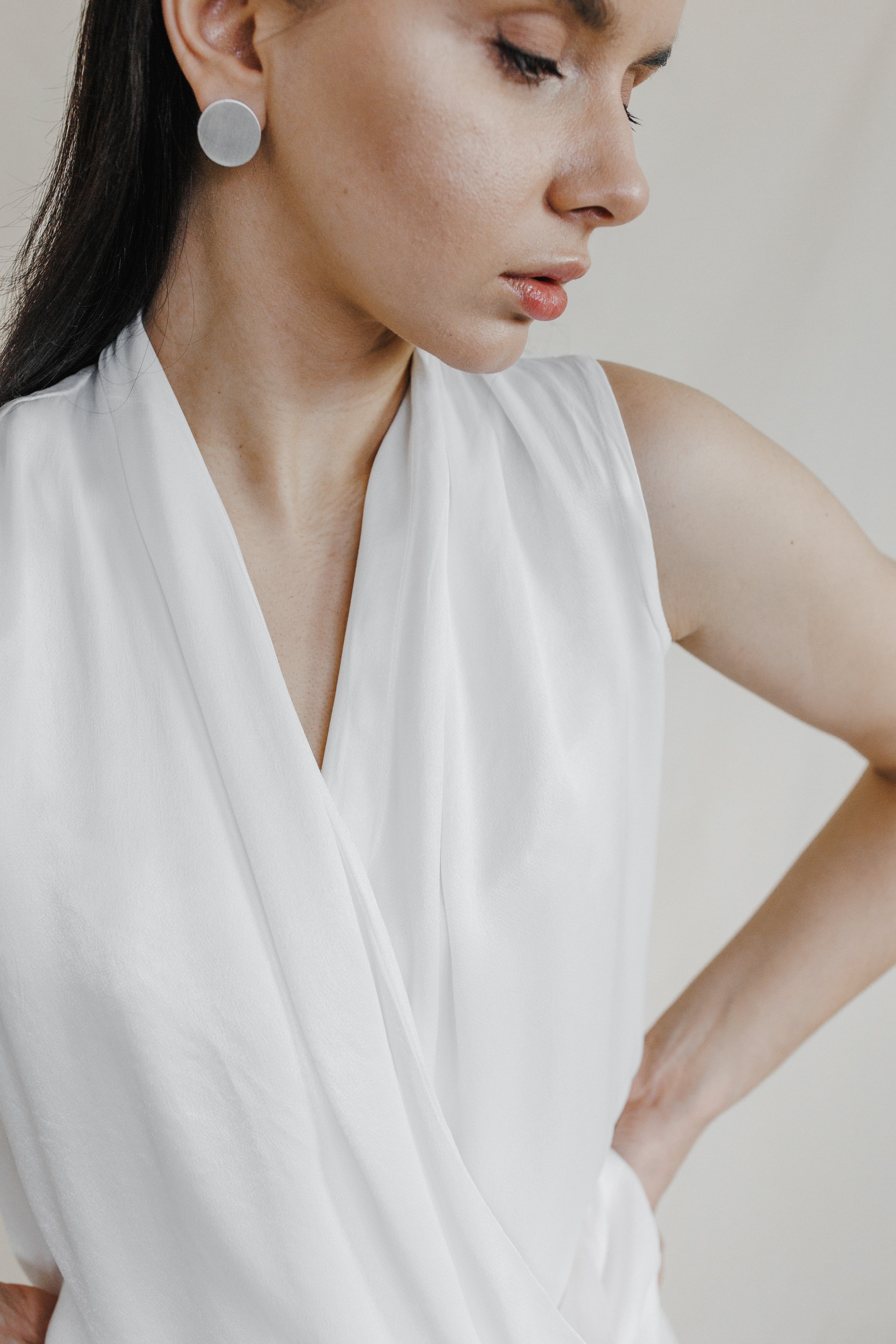 Orange Peels Blouse-Briiskie Bobbins-XS-Urbanheer