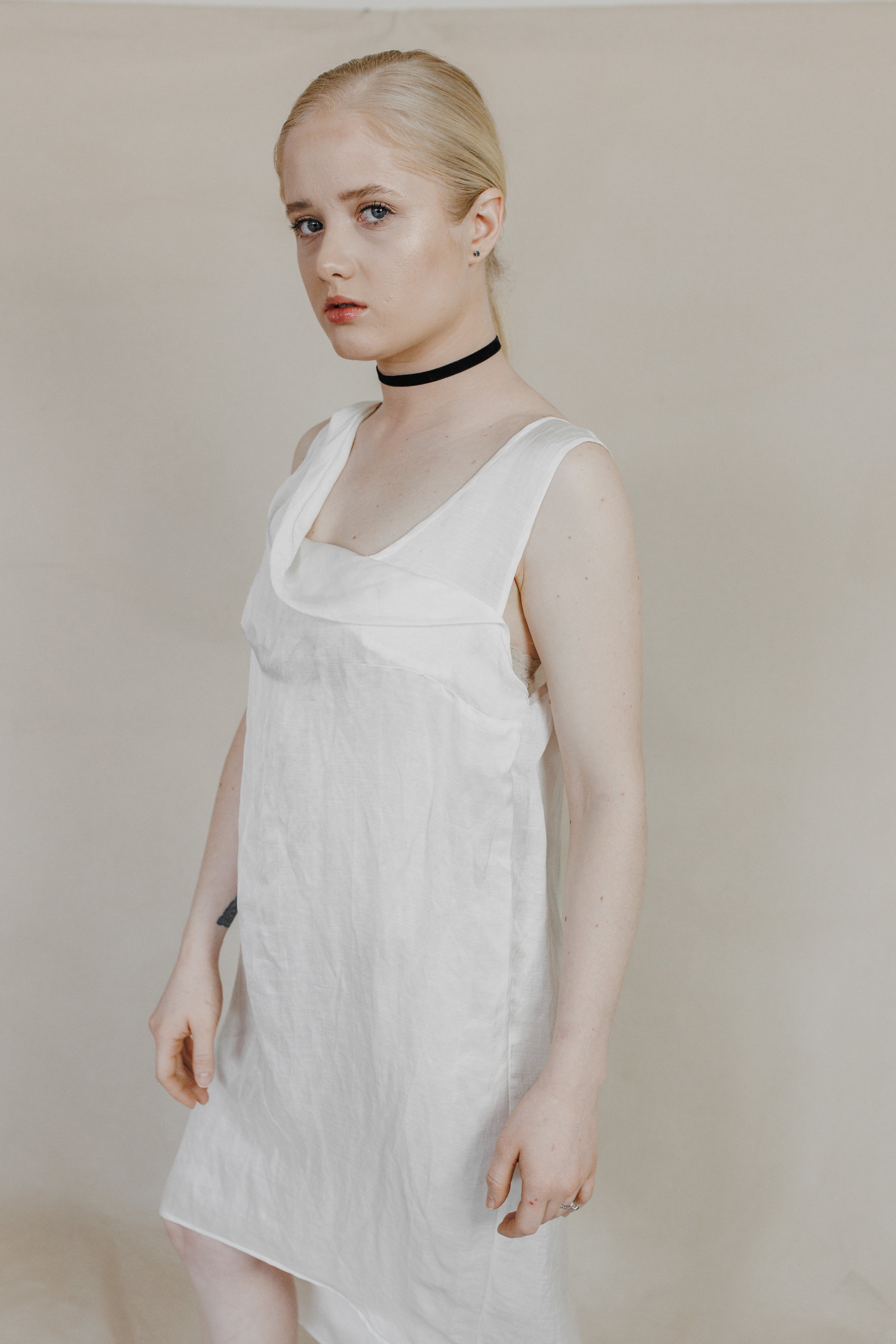 Eucalyptus Asymmetrical Dress-Briiskie Bobbins-XS-Urbanheer