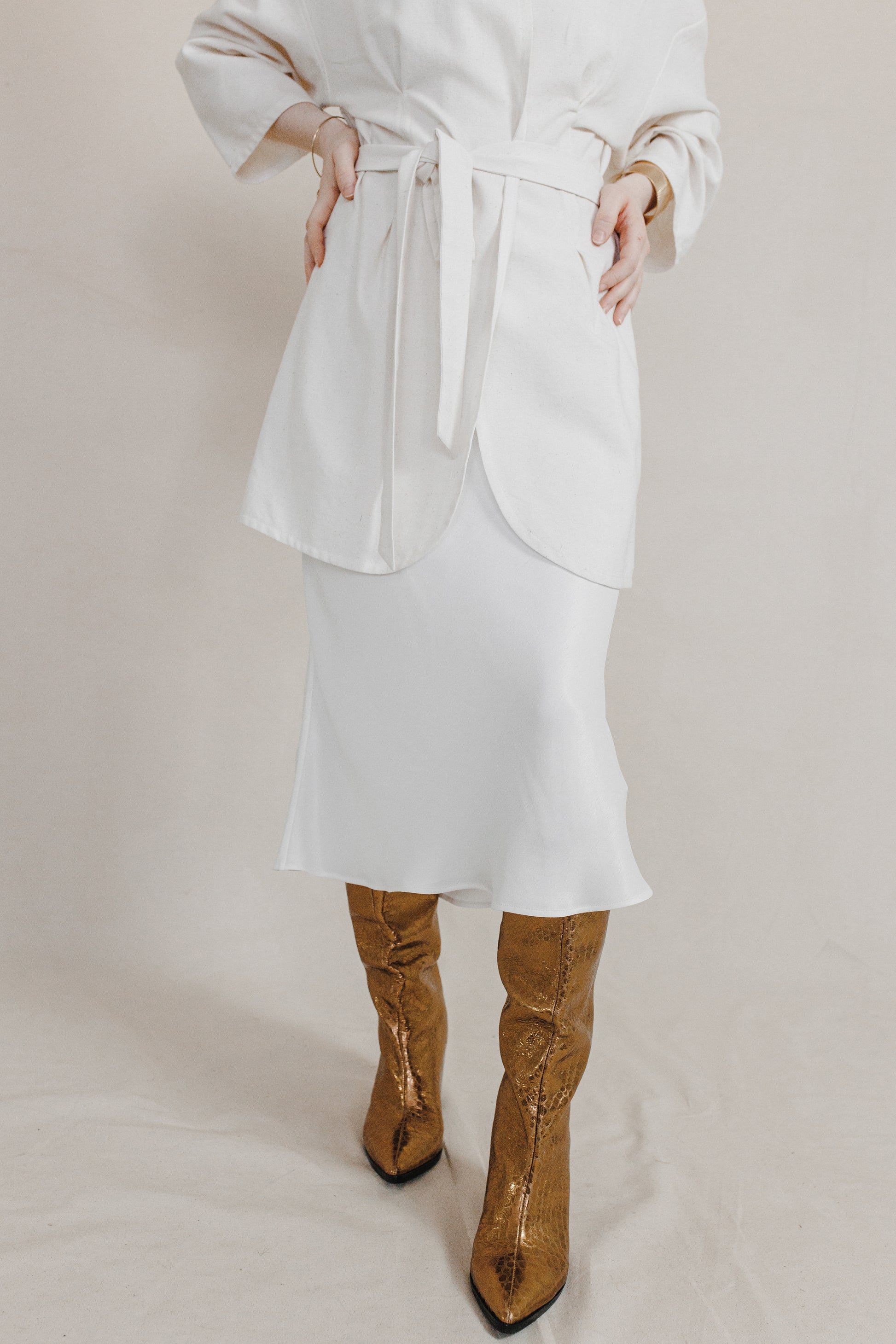 Orange Peels Bias Skirt-Briiskie Bobbins-XS-Urbanheer