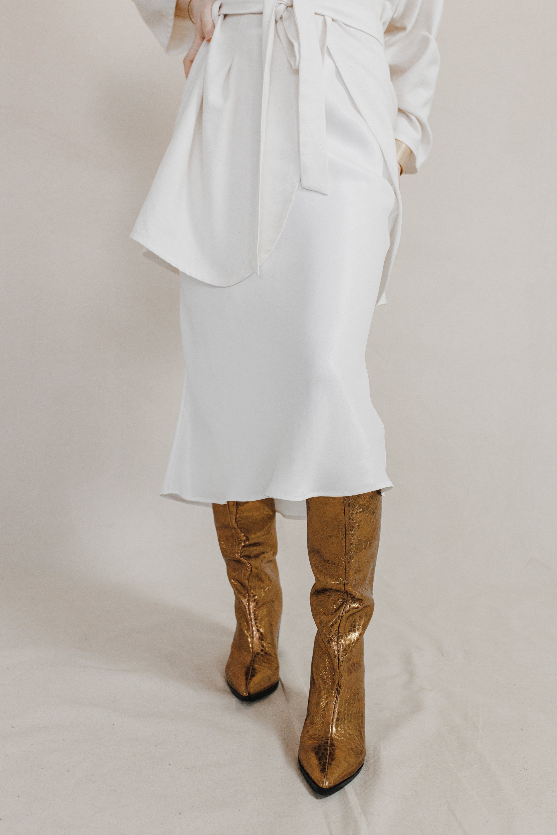 Orange Peels Bias Skirt-Briiskie Bobbins-XS-Urbanheer