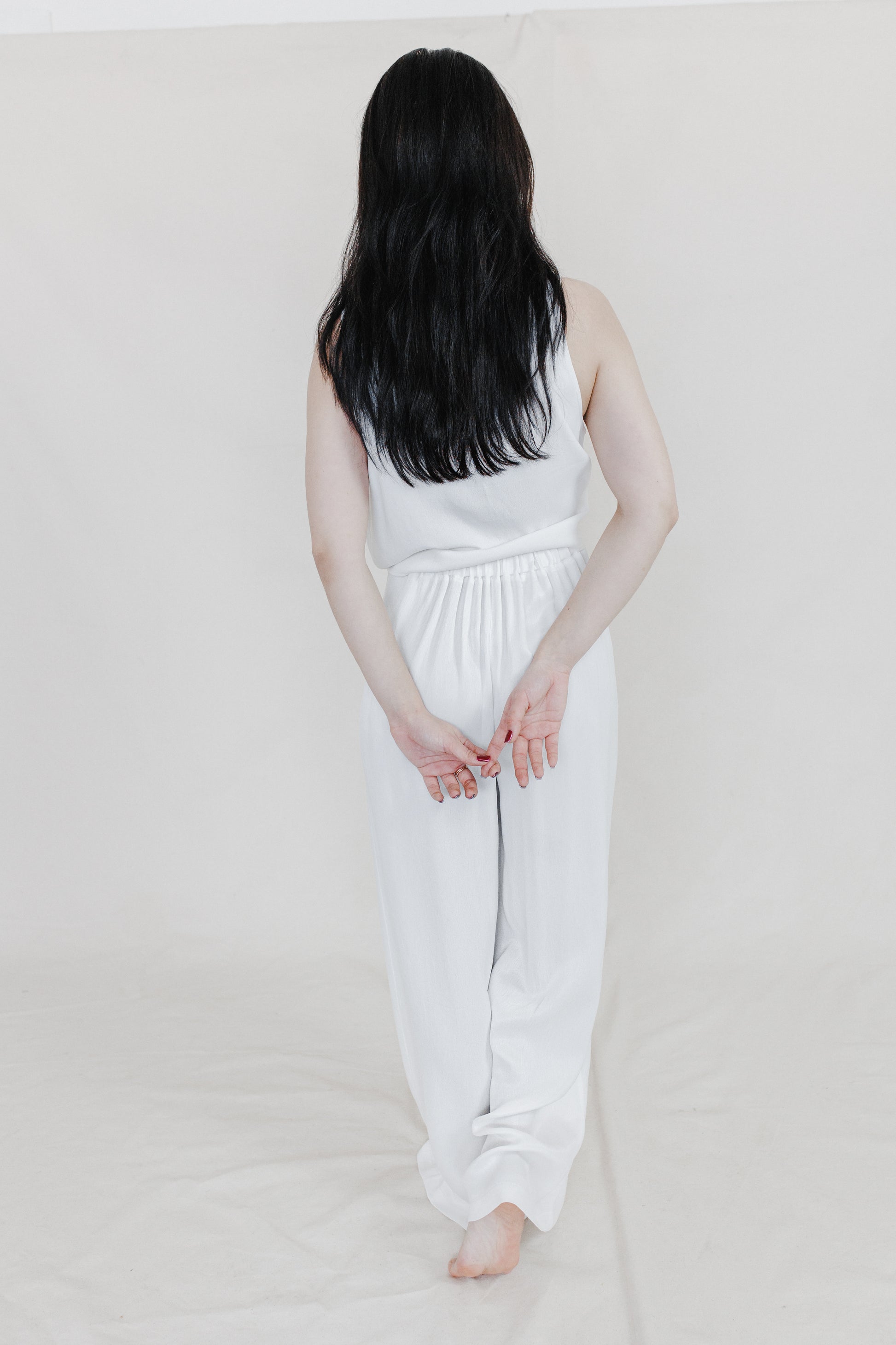 Orange Peels Palazzo Pants-Briiskie Bobbins-XS-Urbanheer