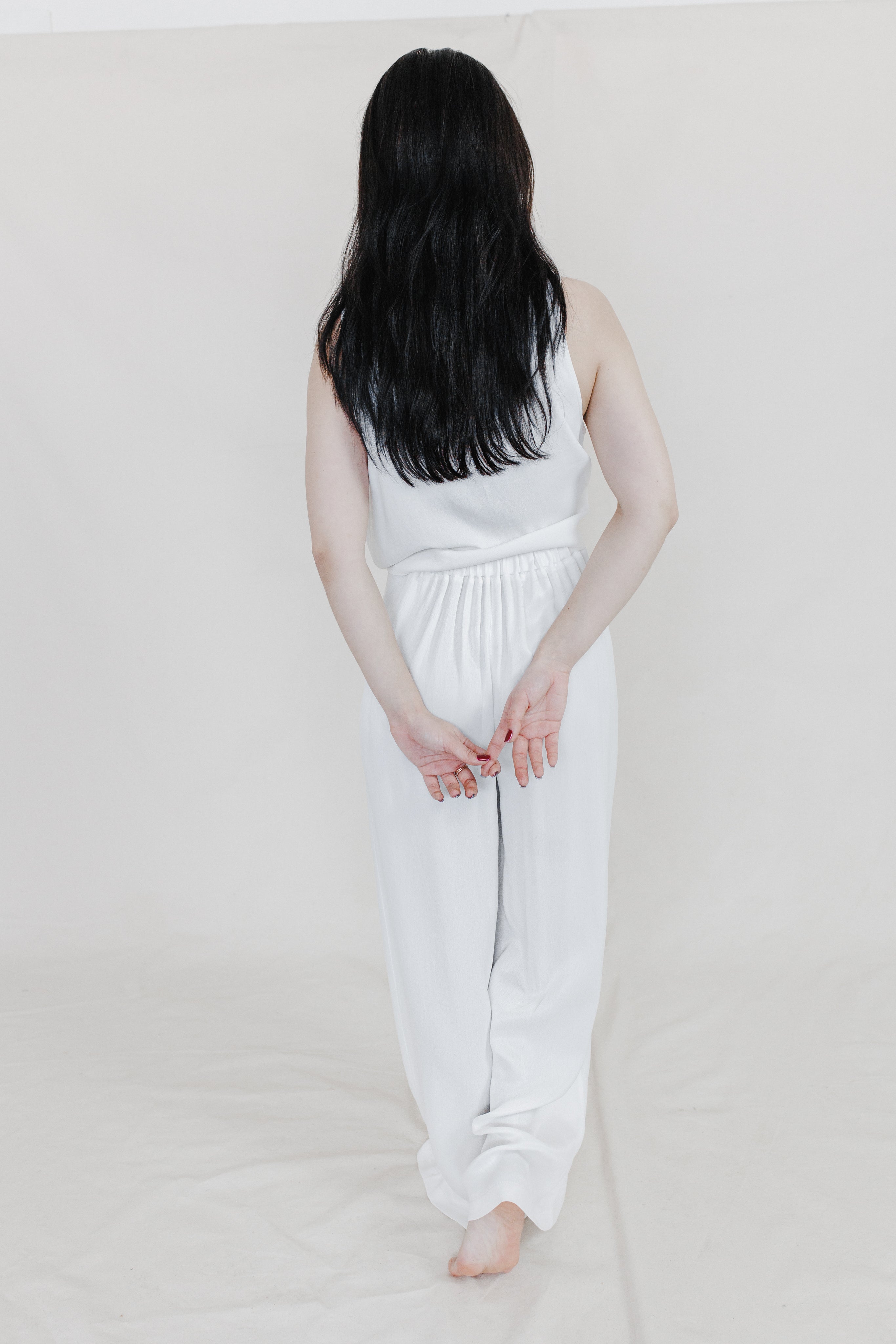 Orange Peels Palazzo Pants-Briiskie Bobbins-XS-Urbanheer