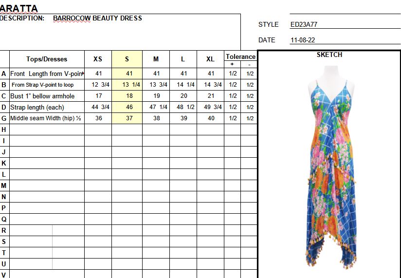 Coral Fields Dress-Dress-Aratta-XS-Blue/Coral-Urbanheer