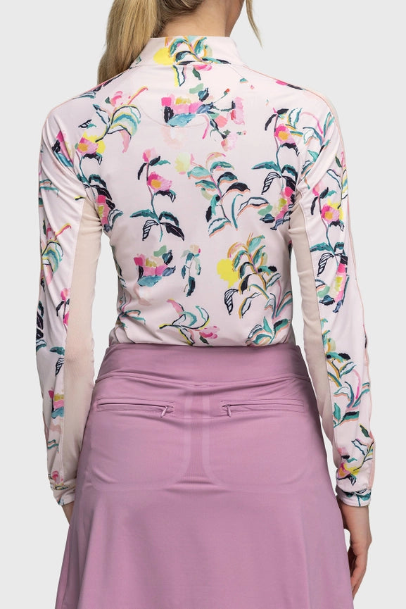 Coral Garden Blooms Long Sleeve Sun Shirt-Shirt-Kastel Denmark-XXS-Urbanheer