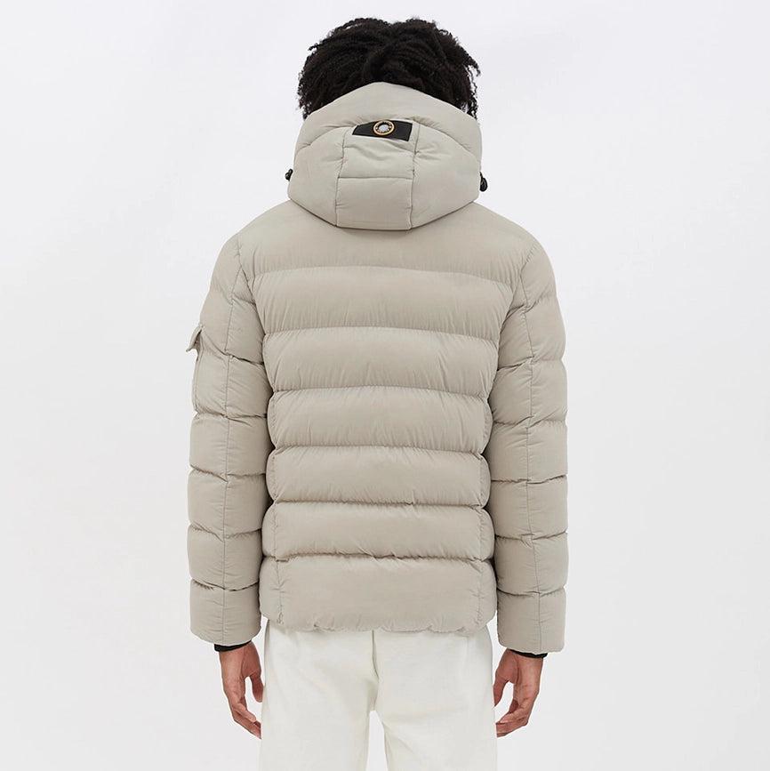 Corduroy Puffer Jacket-Puffer Jacket-Point Zero-S-Charcoal-Urbanheer