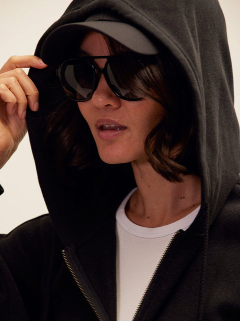 Corissa Triblend Fleece Zip Hoodie