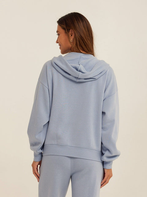 Corissa Triblend Fleece Zip Hoodie