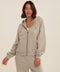 Corissa Triblend Fleece Zip Hoodie