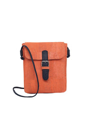 Cork Crossbody Bag-Crossbody Bag-Cavalinho Canada & USA-25 cm x4 cm x 20 cm-Orange-Urbanheer