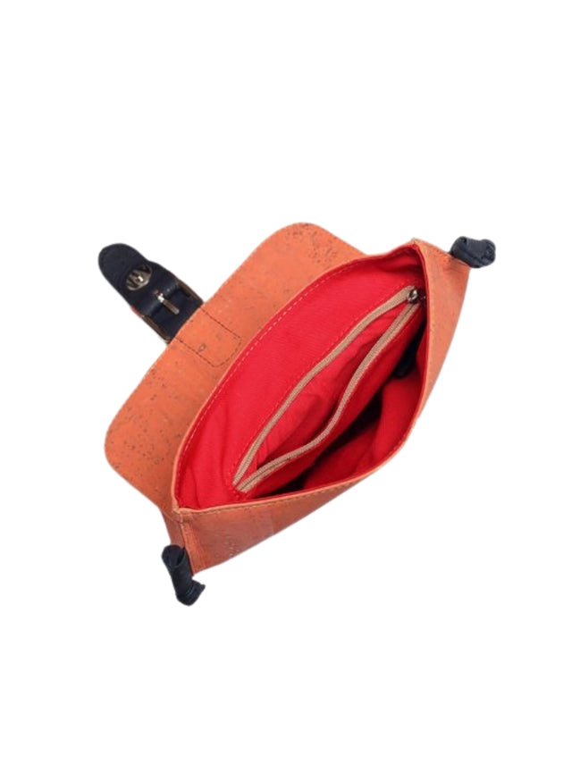 Cork Crossbody Bag-Crossbody Bag-Cavalinho Canada & USA-25 cm x4 cm x 20 cm-Orange-Urbanheer