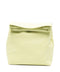 Cortana Delhi S, Large Lime Leather Clutch