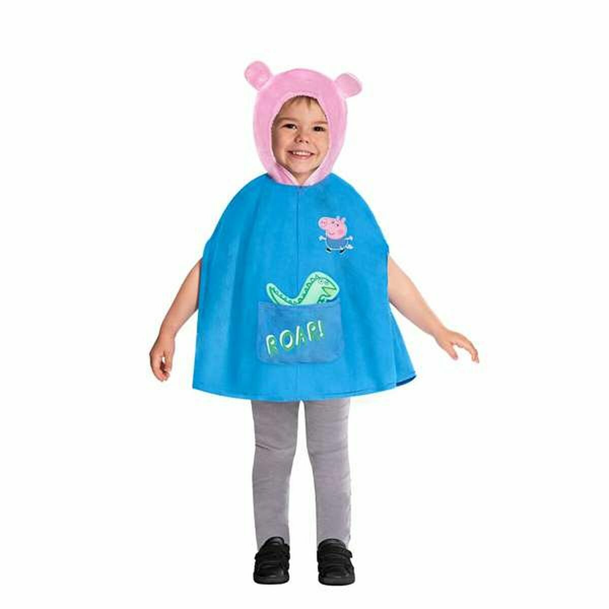 Costume for Children Peppa Pig George Cape-Toys and games, Fancy dress and accessories-Peppa Pig-4-6 years-Urbanheer