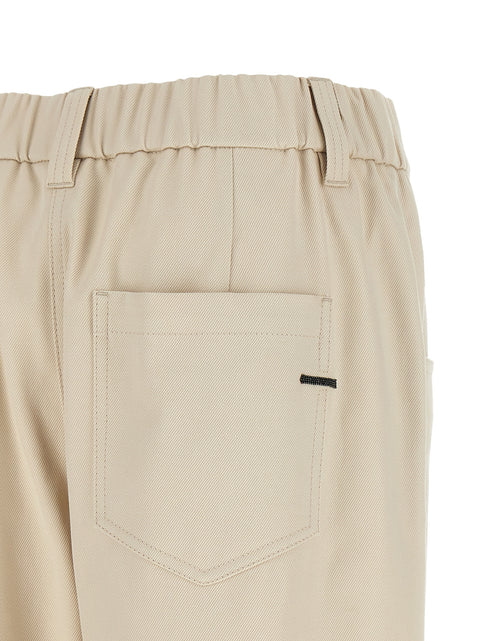 Cotton Baggy Pull-On Pants for Comfort