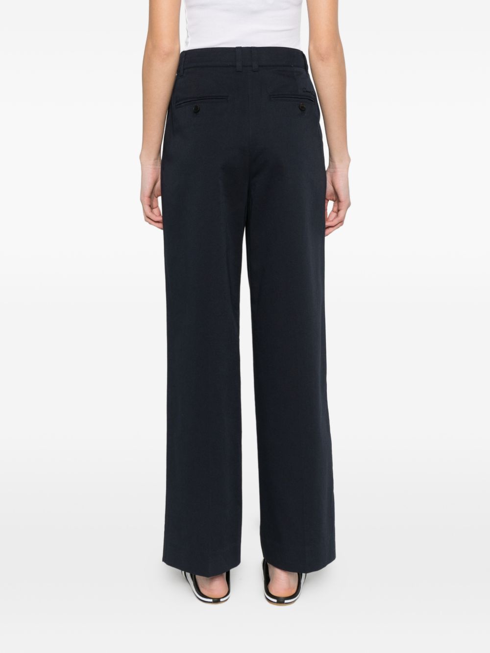 Cotton Blend Chino Trousers for Everyday Comfort