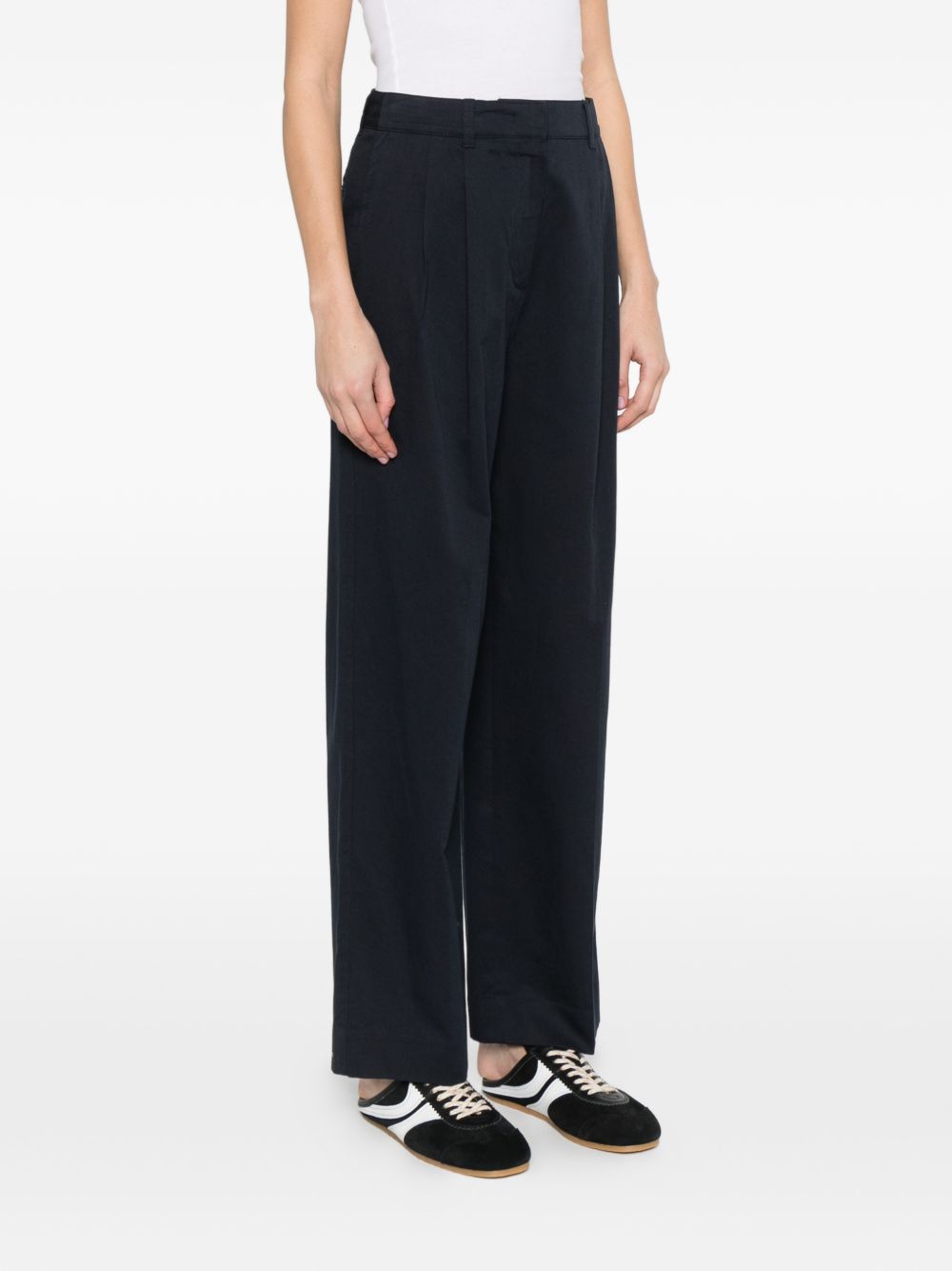 Cotton Blend Chino Trousers for Everyday Comfort