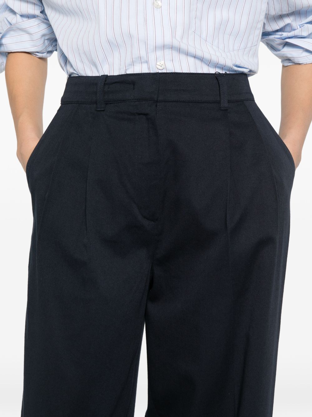 Cotton Blend Chino Trousers for Everyday Comfort
