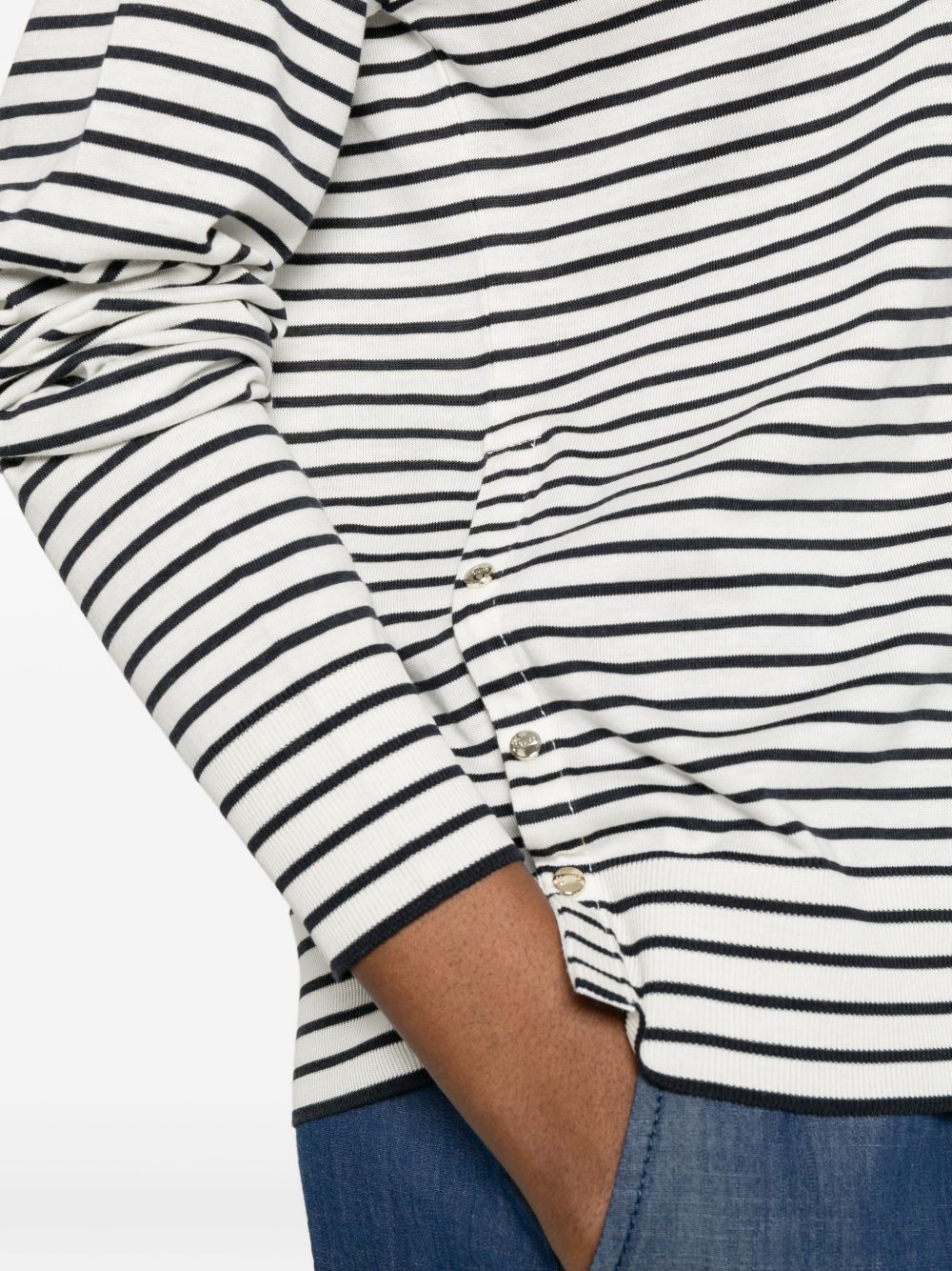 Cotton Blend Crew Neck Sweater for Everyday Comfort