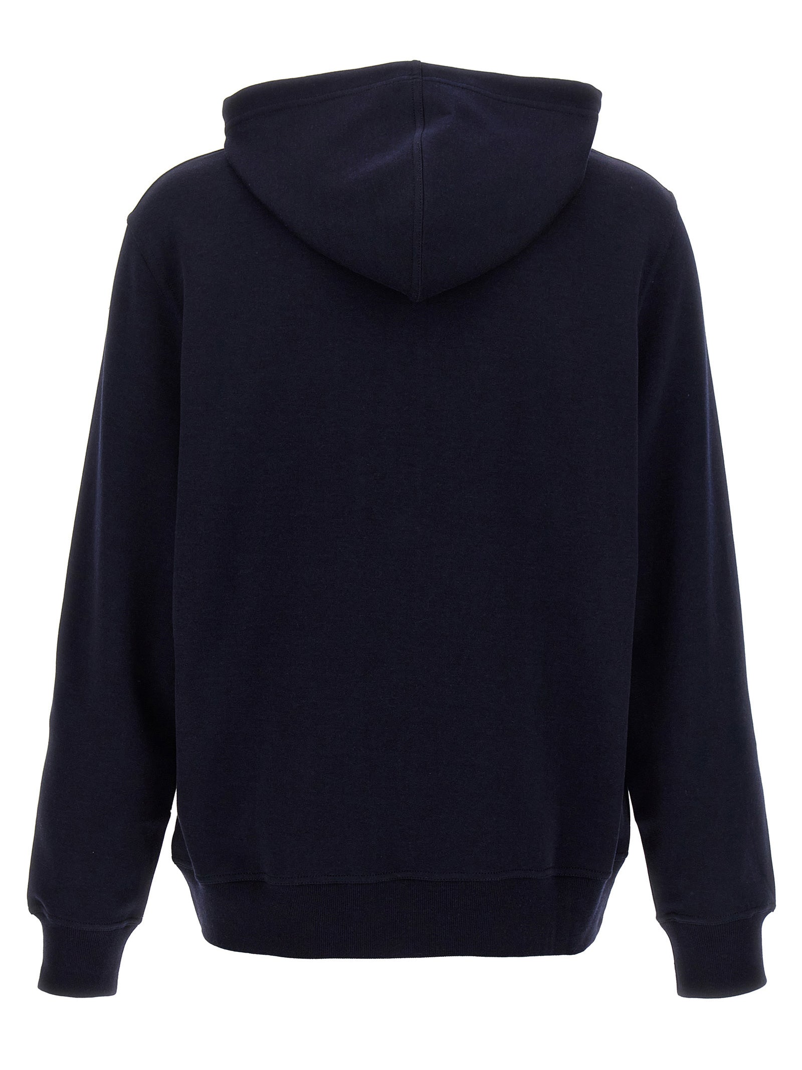 Cotton Blend Zip-Up Hoodie