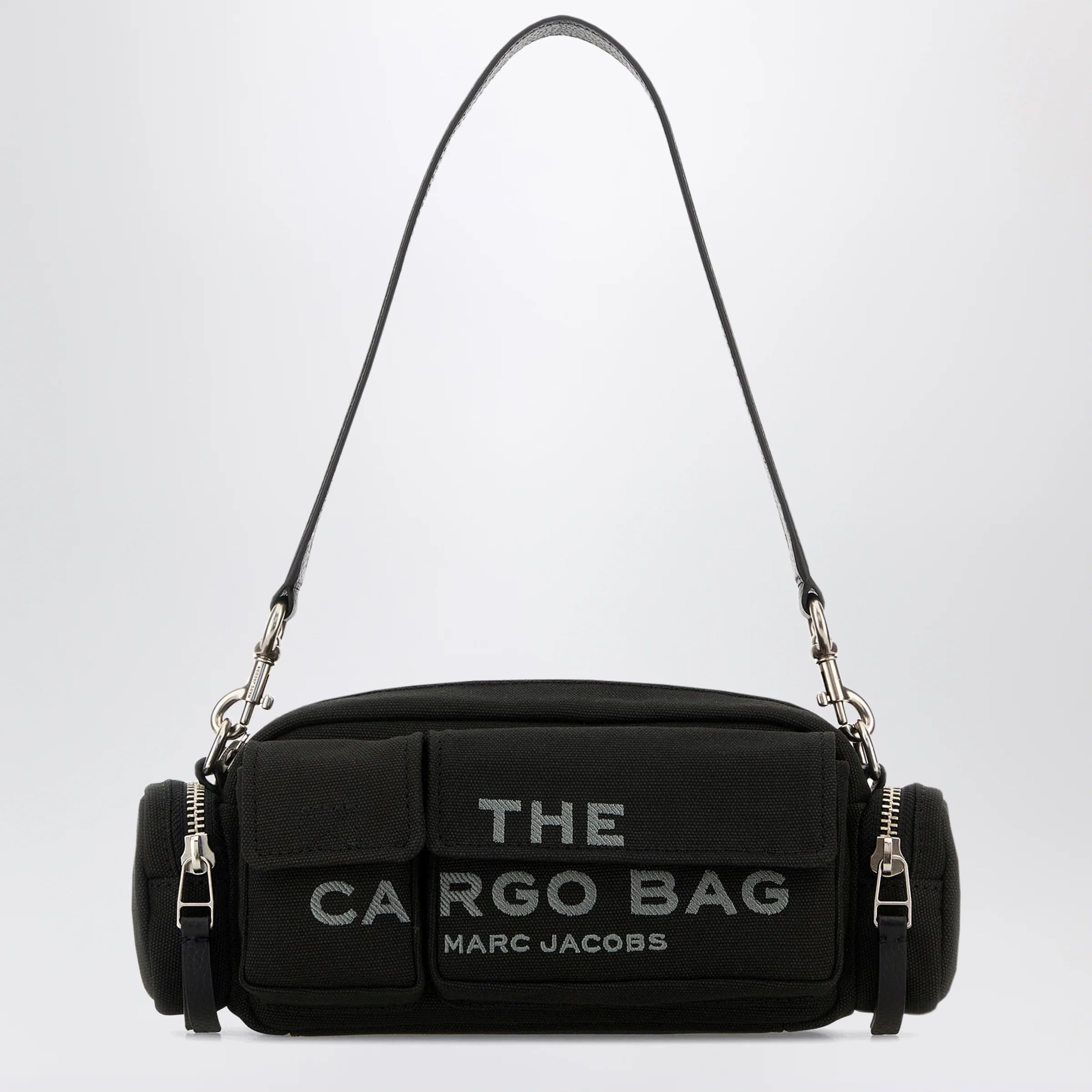 Cotton Canvas Cargo Shoulder Bag for Everyday Comfort