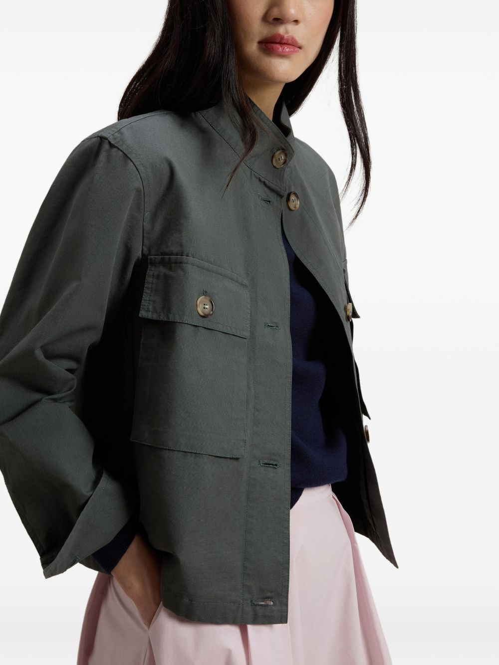 Cotton Canvas Field Jacket for Everyday Comfort