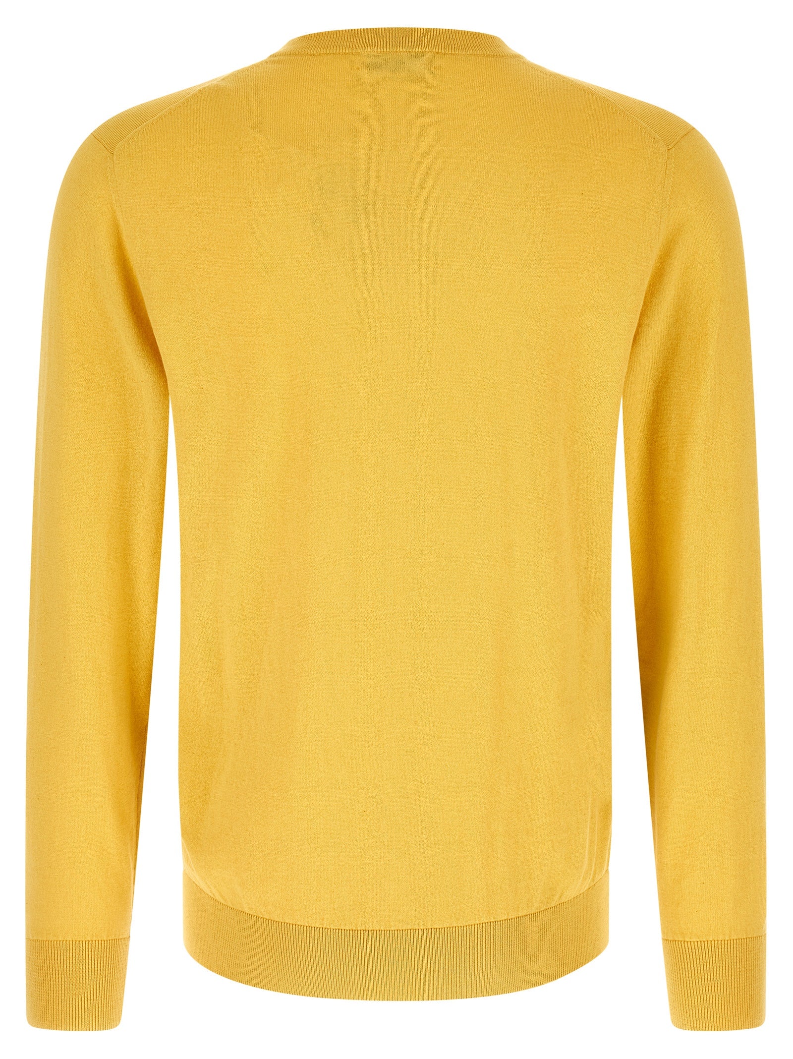 Cotton Cashmere Argyle Sweater