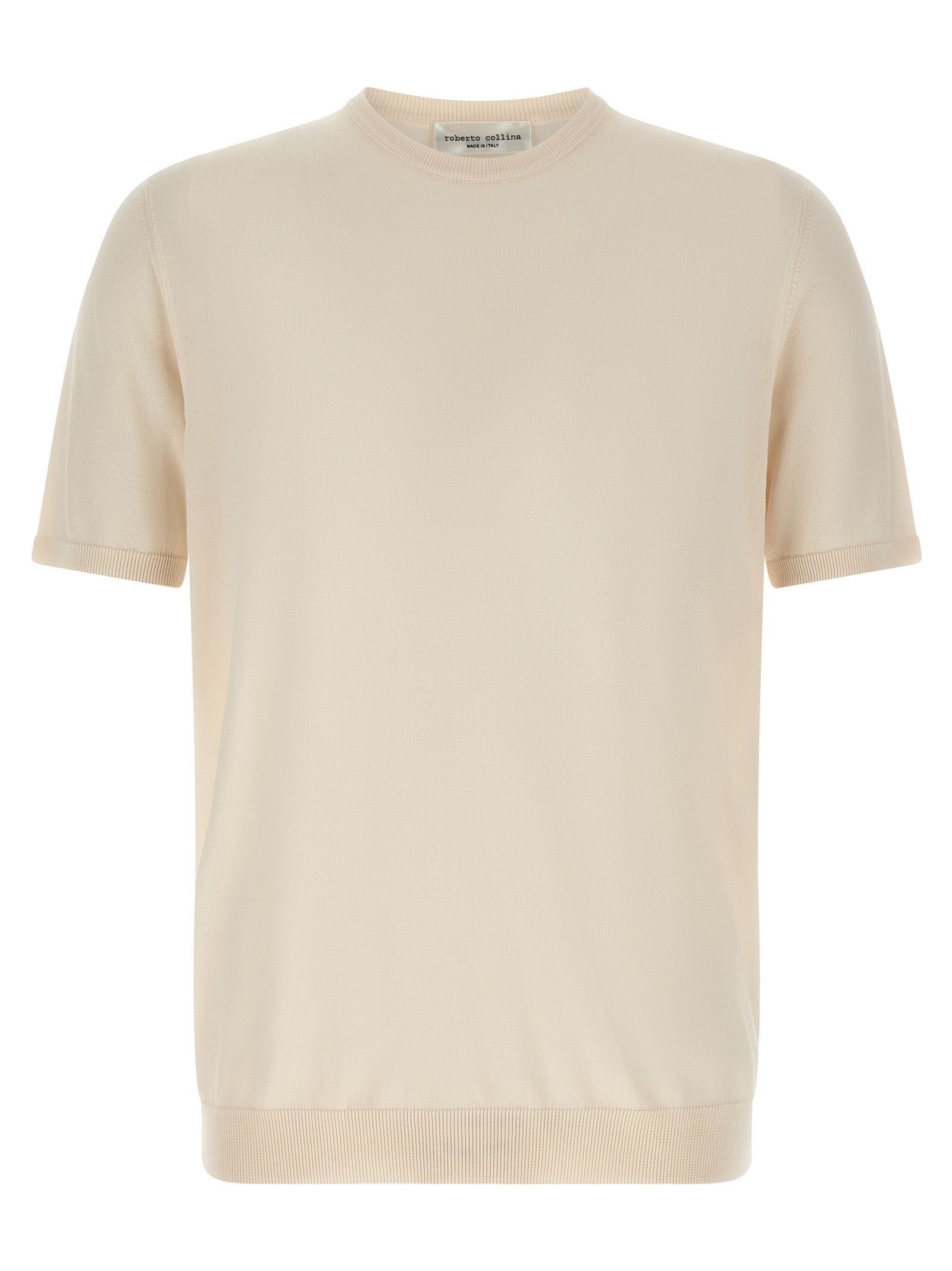 Cotton Crew Neck Sweater for Summer Comfort and Breathability