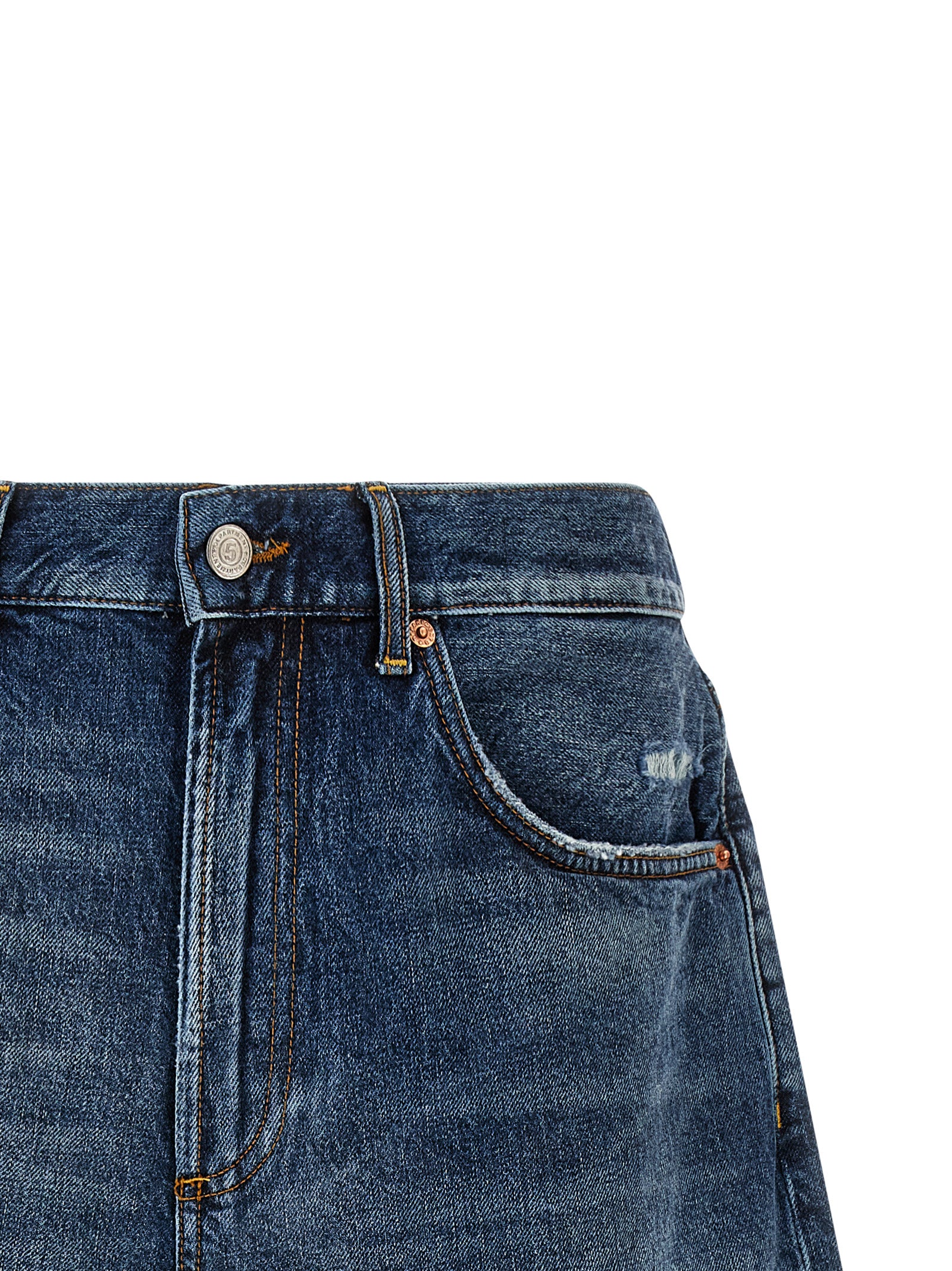 Cotton Denim Bermuda Shorts for Summer Comfort