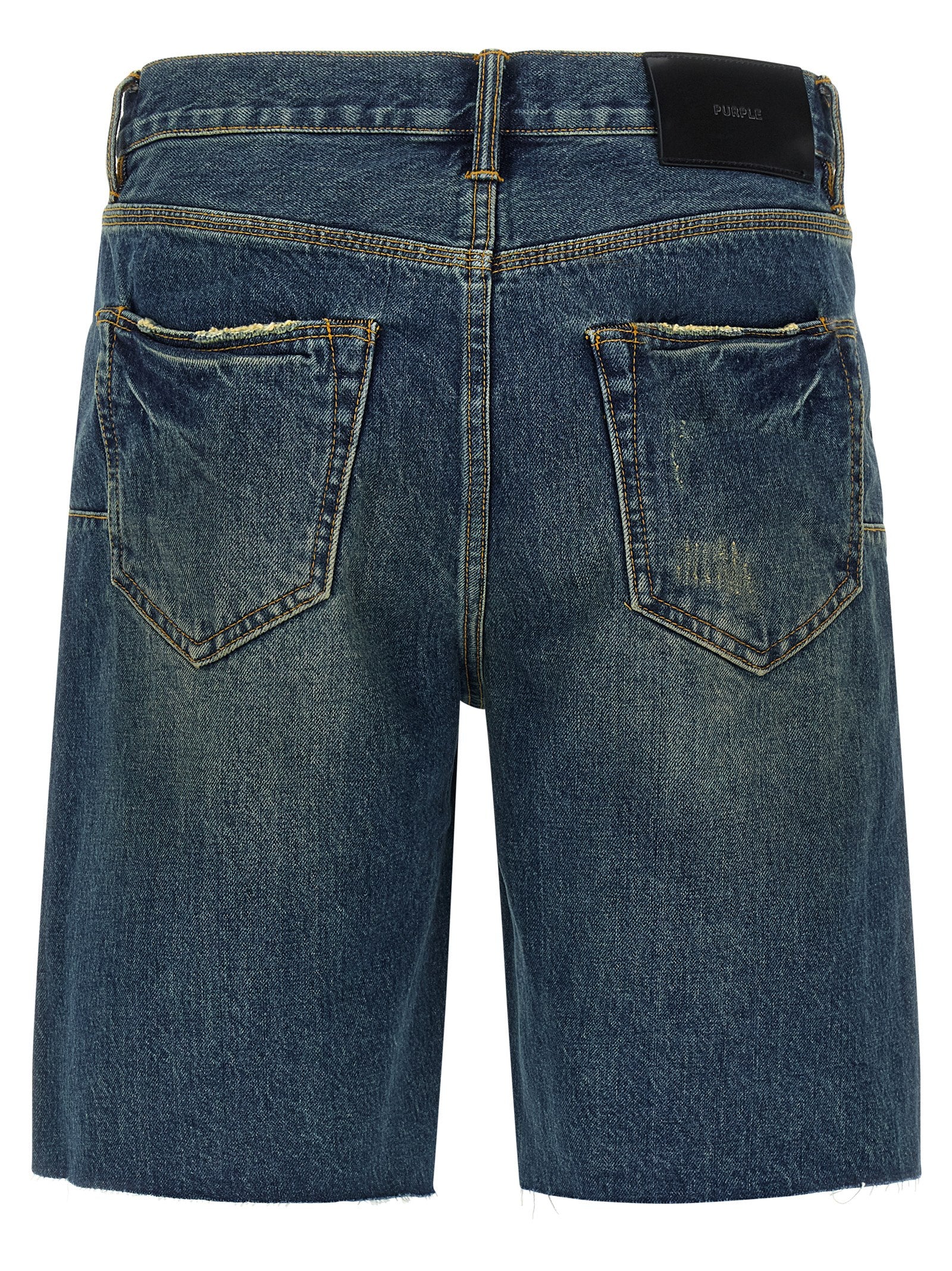 Cotton Denim Bermuda Shorts for Summer Comfort