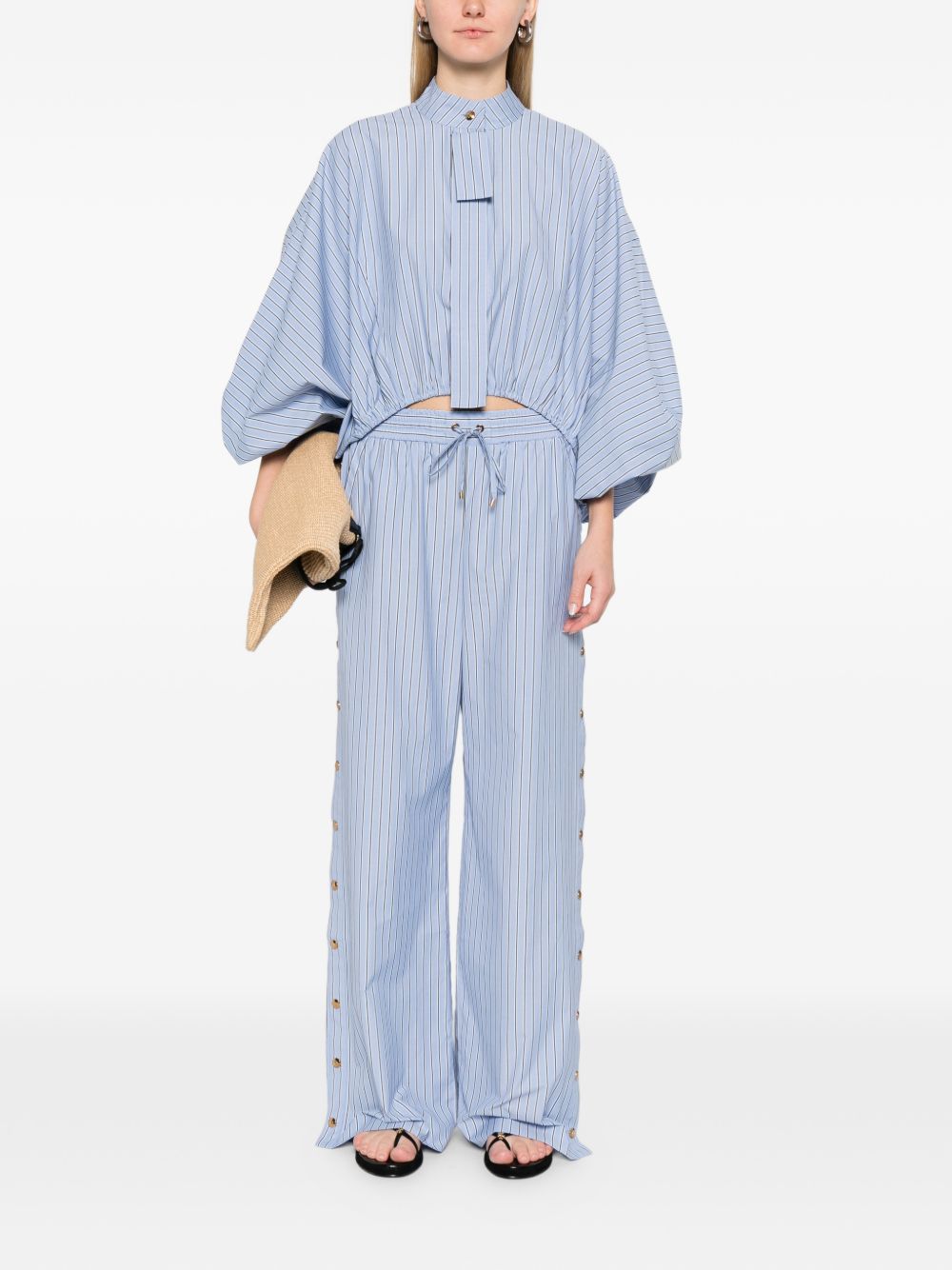 Cotton Denim Blouse for Breathable Everyday Comfort