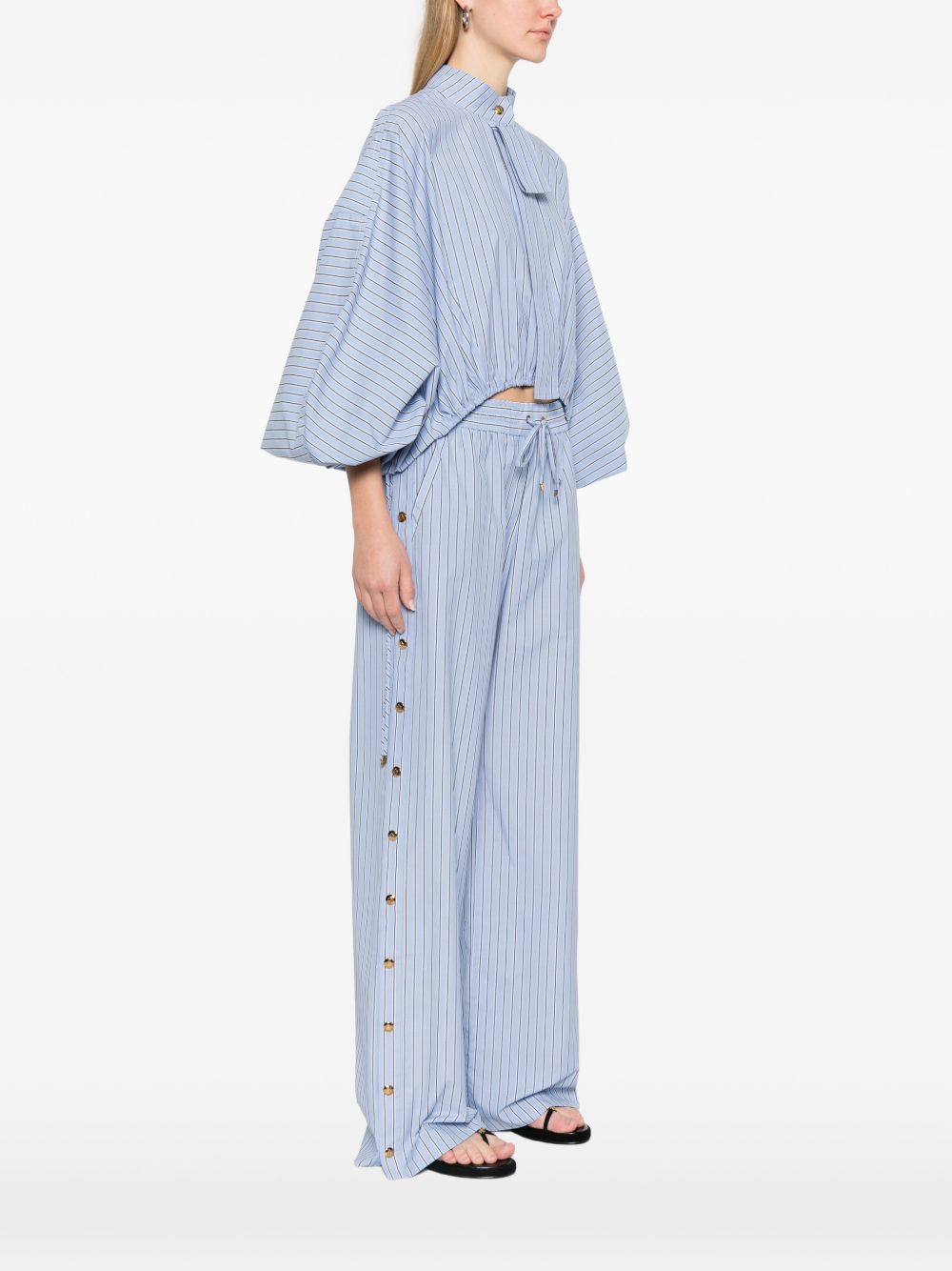 Cotton Denim Blouse for Breathable Everyday Comfort