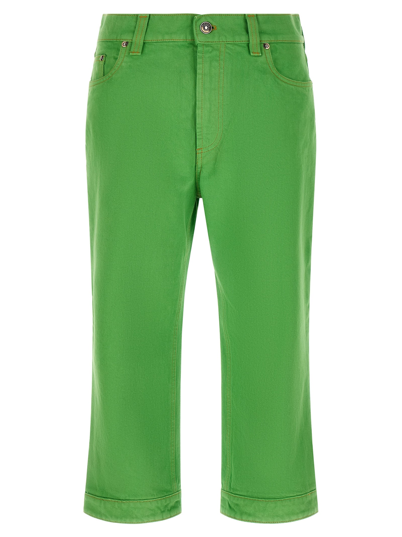 Cotton Denim Capri Jeans for Summer Comfort