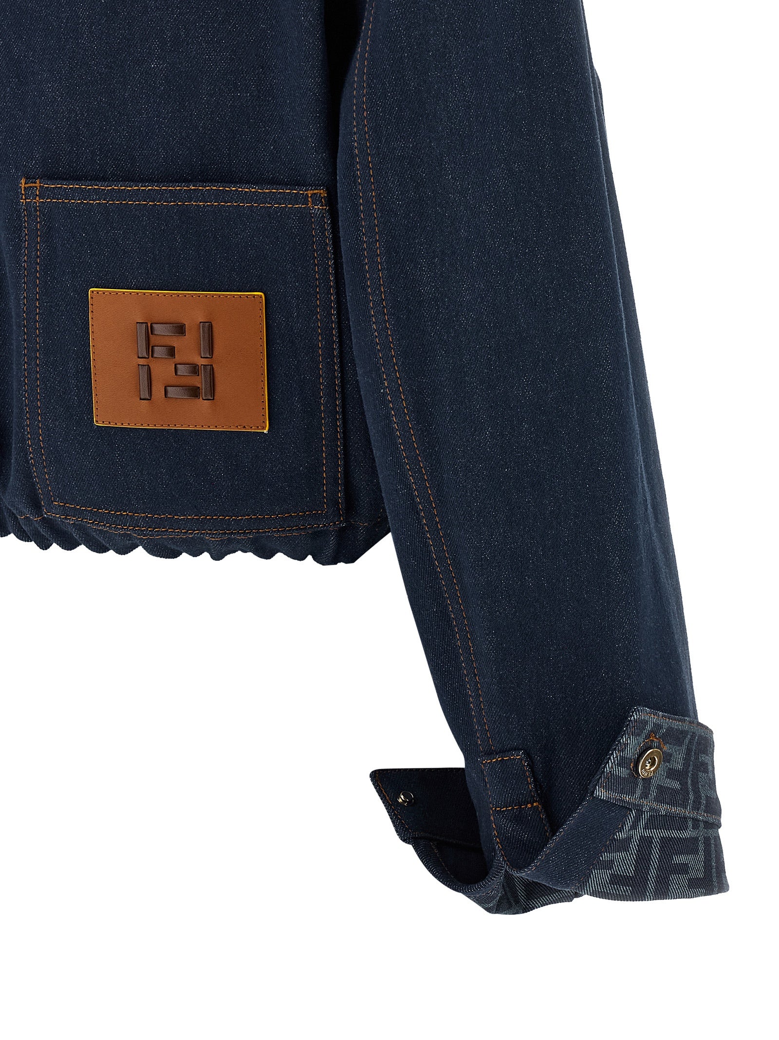 Cotton Denim Crop Jacket for Everyday Comfort