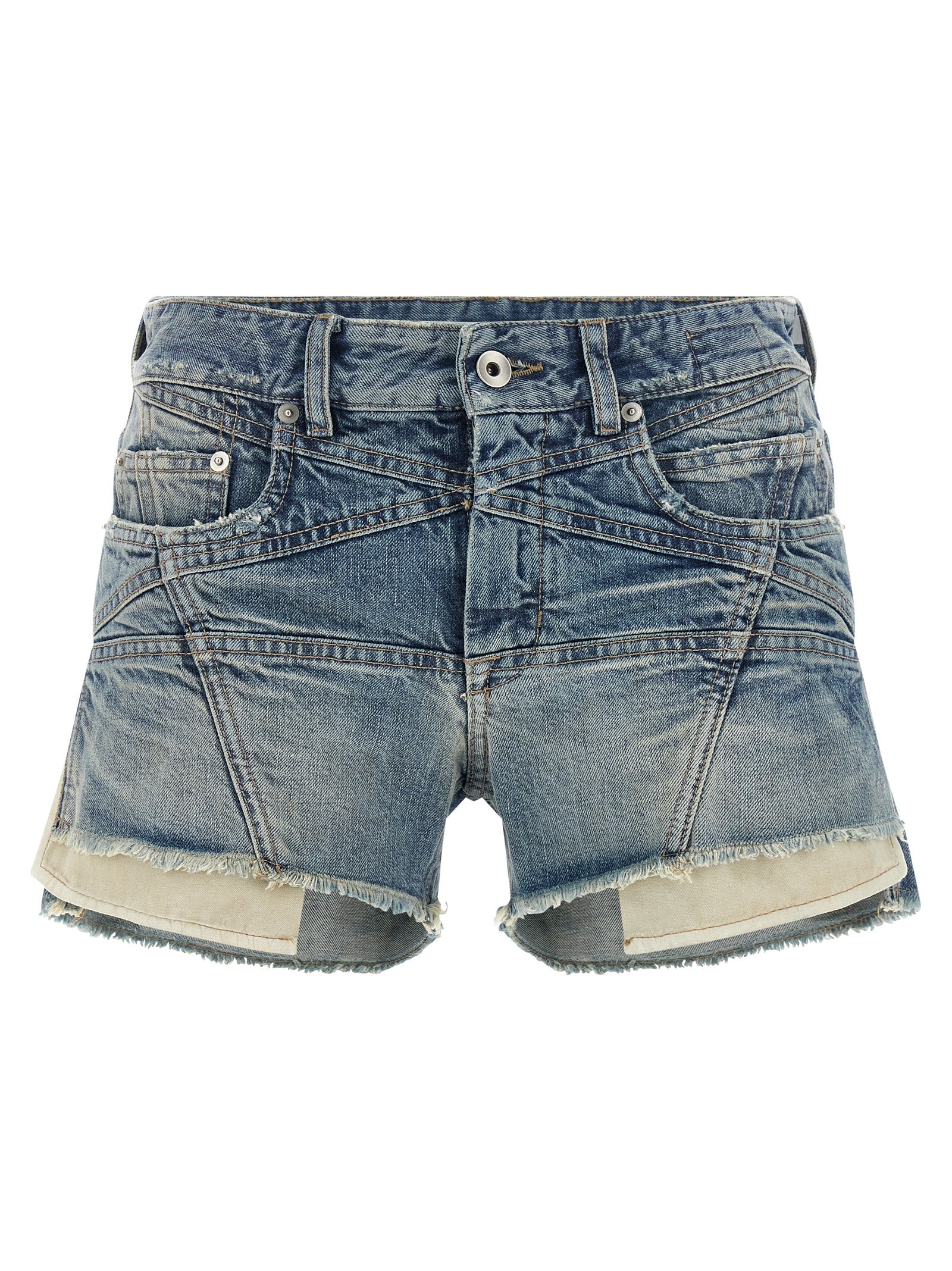 Cotton Denim Cutoff Shorts for Summer Comfort