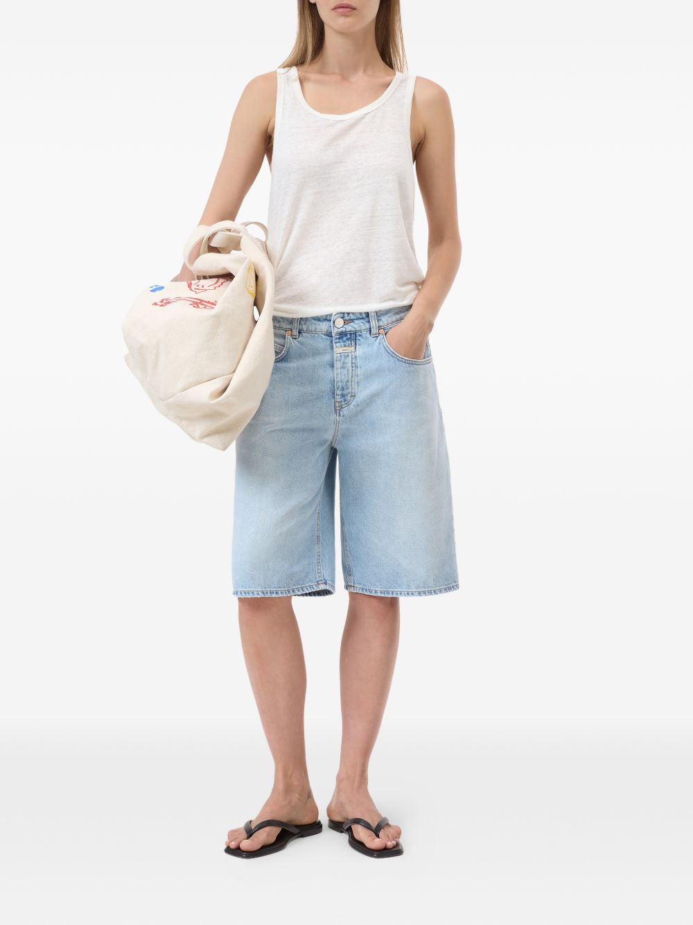 Cotton Denim Shorts for Summer Comfort