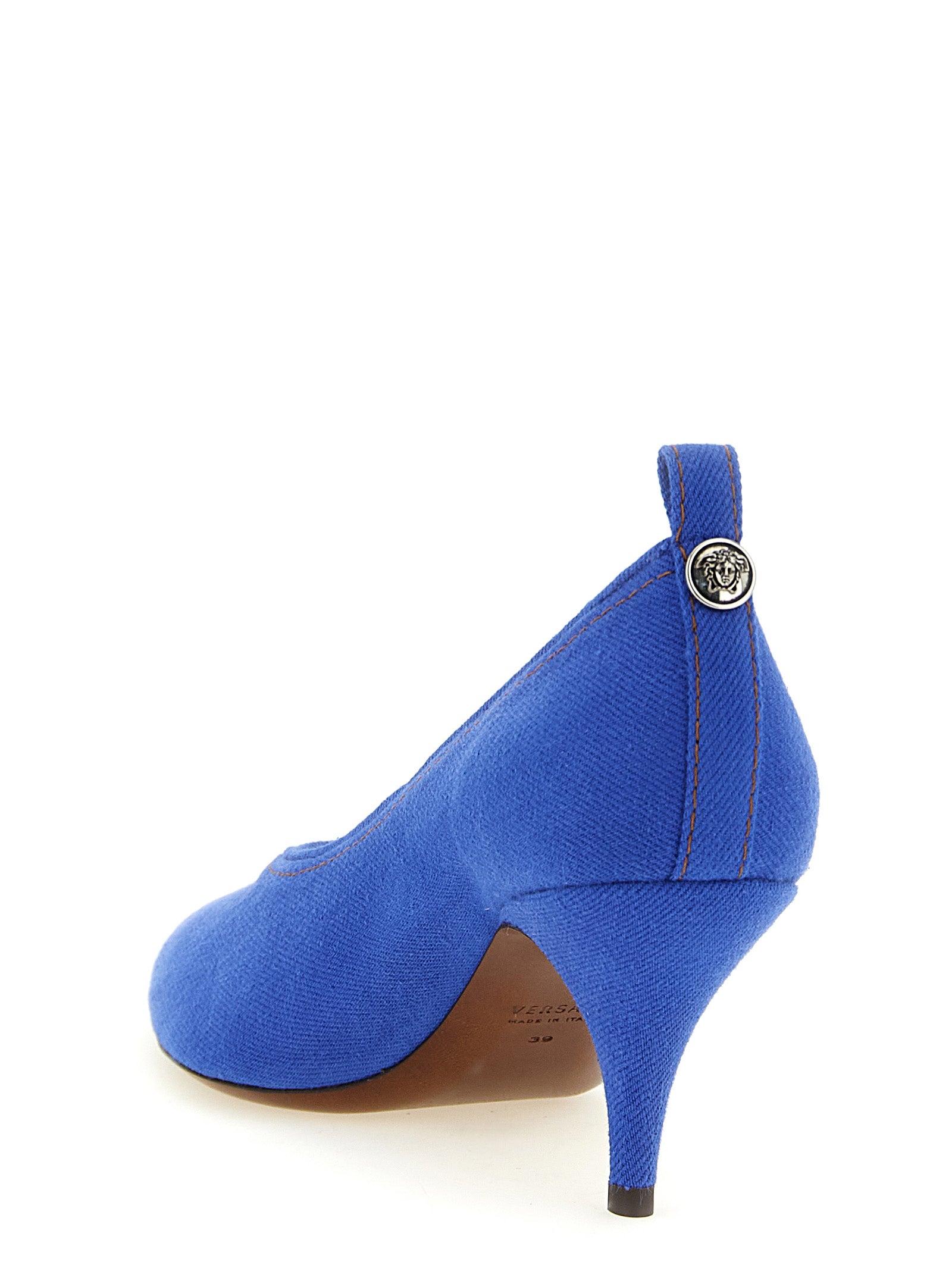 Cotton Denim Summer Comfort Pumps