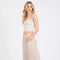 Cotton Double Gauze Wide Leg Pants Natural-Pants-Final Touch-S-Natural-Urbanheer