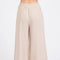 Cotton Double Gauze Wide Leg Pants Natural-Pants-Final Touch-S-Natural-Urbanheer