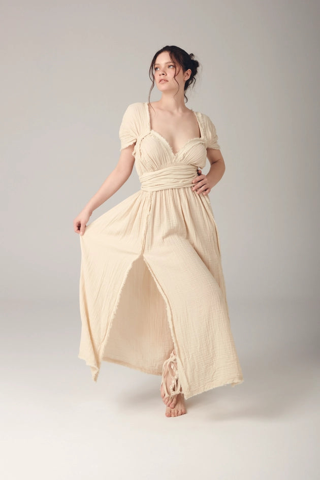 Cotton Dress Various Color Options-Dress-Blanca-ONE SIZE-Various Color Options-Urbanheer