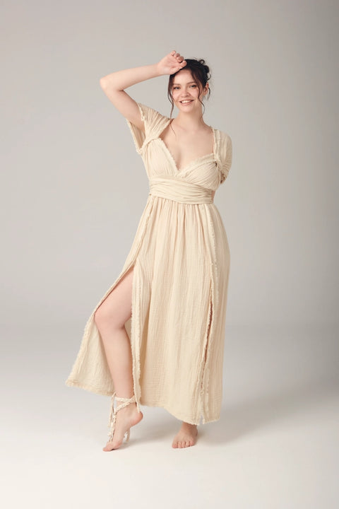 Cotton Dress Various Color Options-Dress-Blanca-ONE SIZE-Various Color Options-Urbanheer