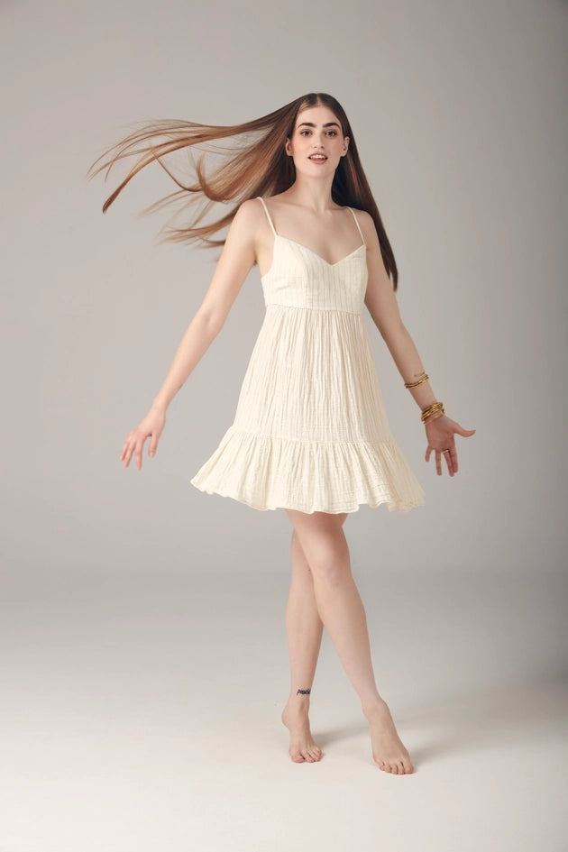 Cotton Dress Various Color Options-Dress-Blanca-XS-Various Color Options-Urbanheer