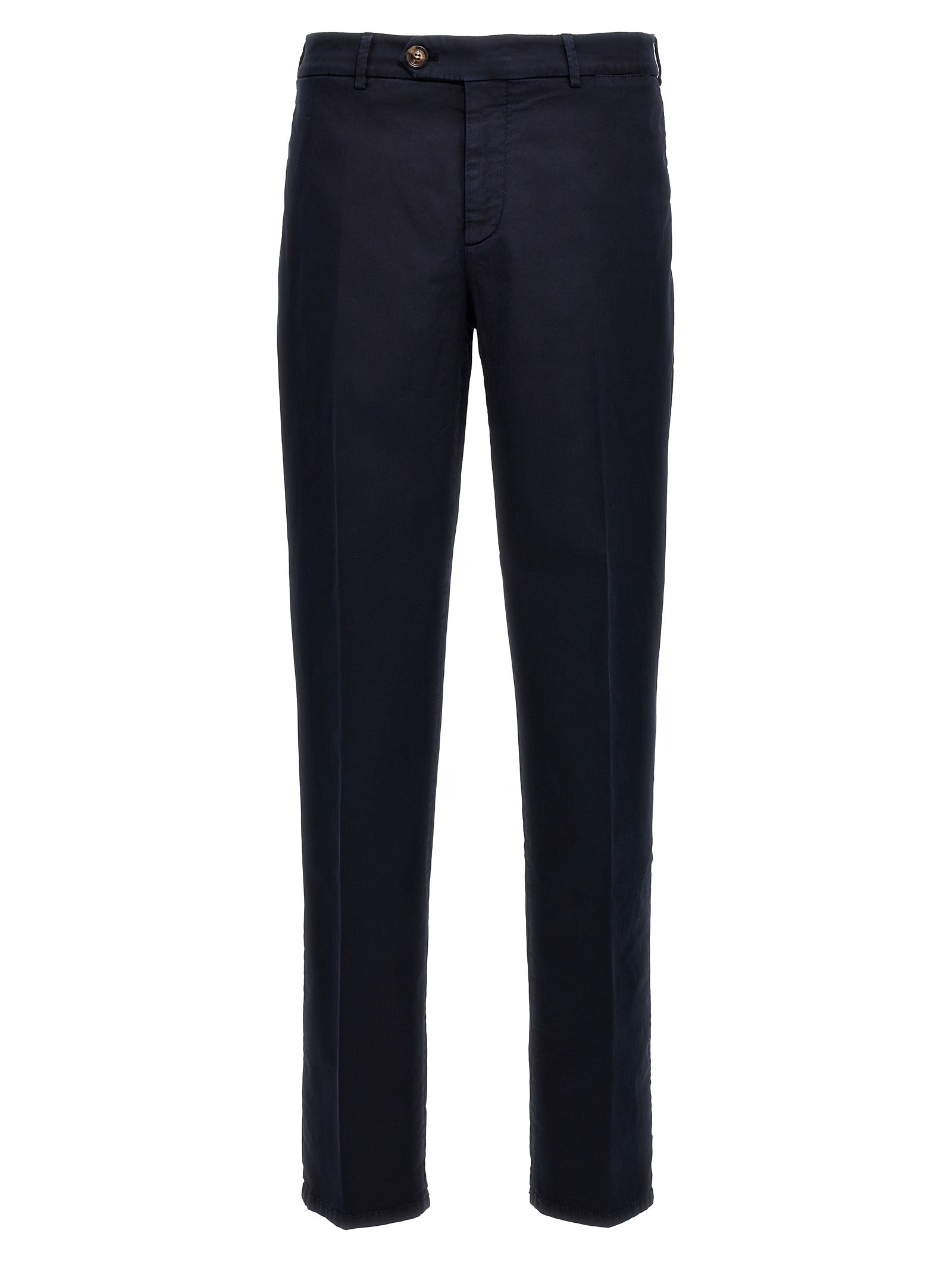 Cotton Flat Front Pants for Everyday Comfort