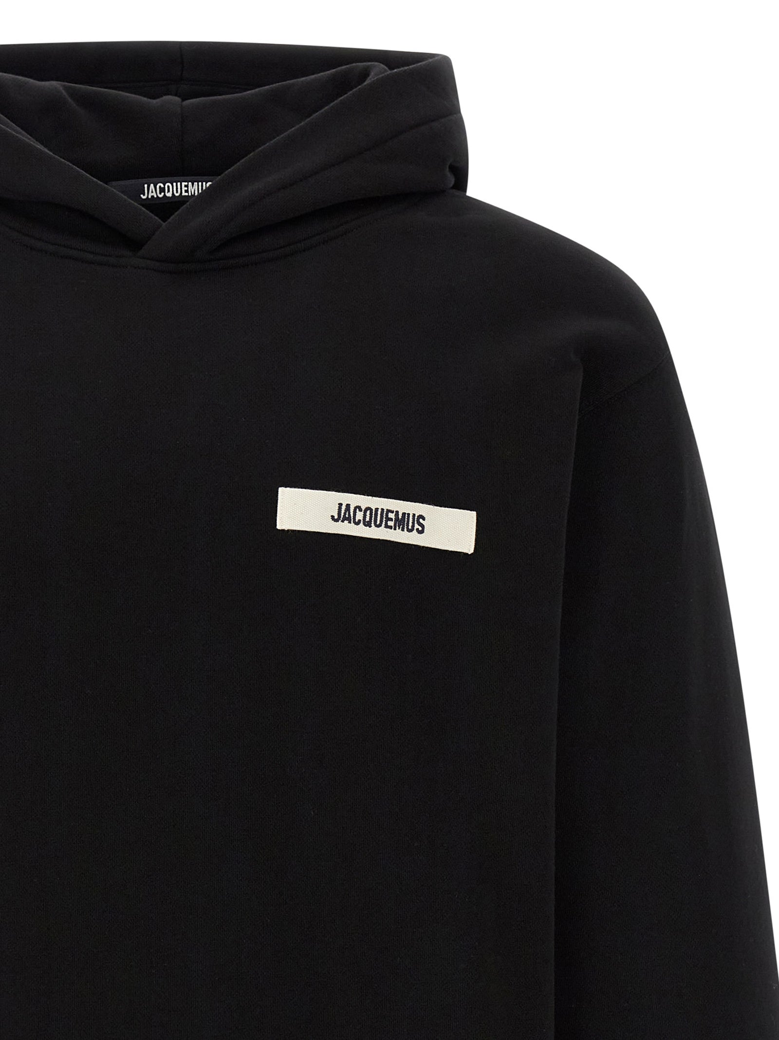 Cotton Gros-Grain Hoodie Comfortable Fit