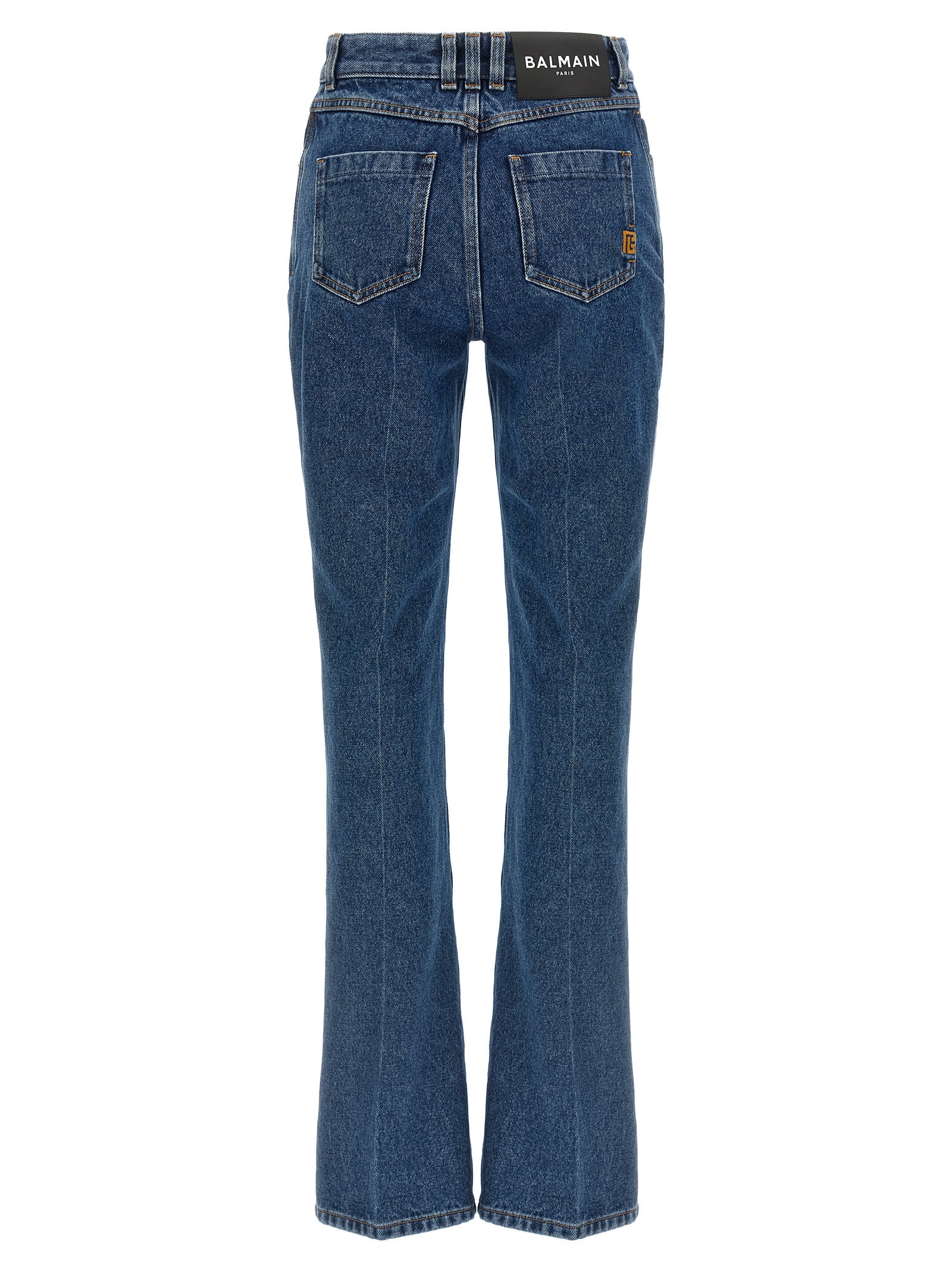 Cotton High-Waist Jeans for Everyday Comfort