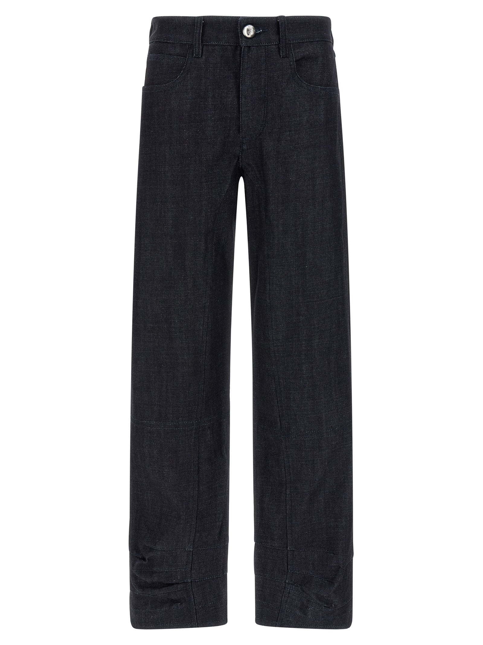 Cotton High-Waisted Denim Jeans for Everyday Comfort