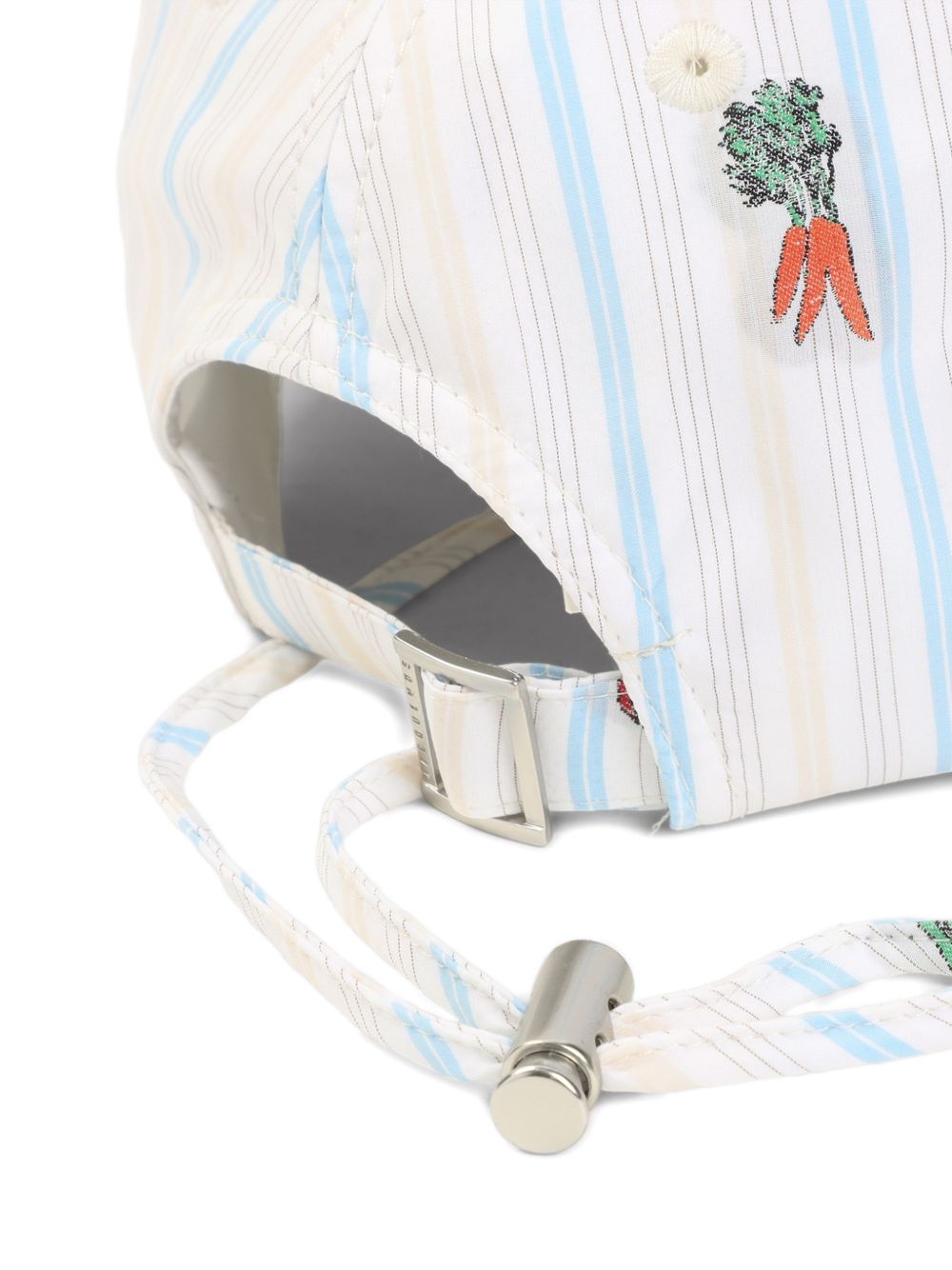 Cotton Jacquard Stripe Hat for Breathable Comfort