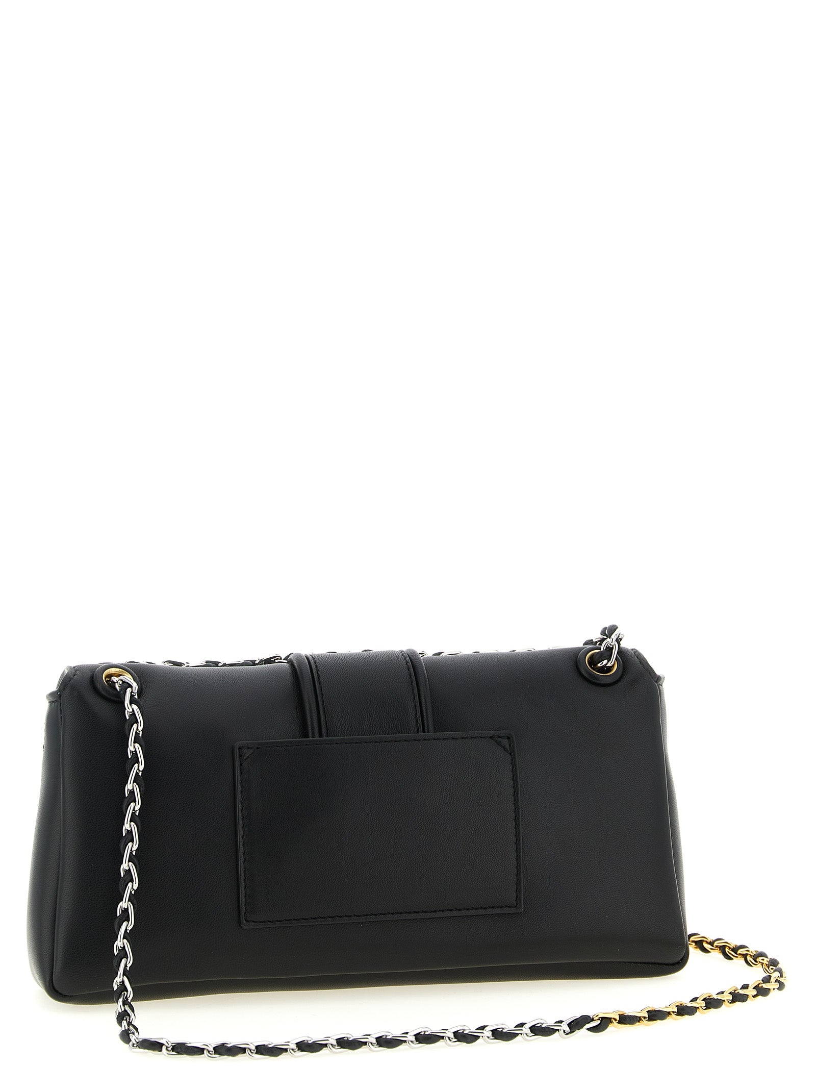 Cotton-Lined Chain Shoulder Bag for Everyday Comfort