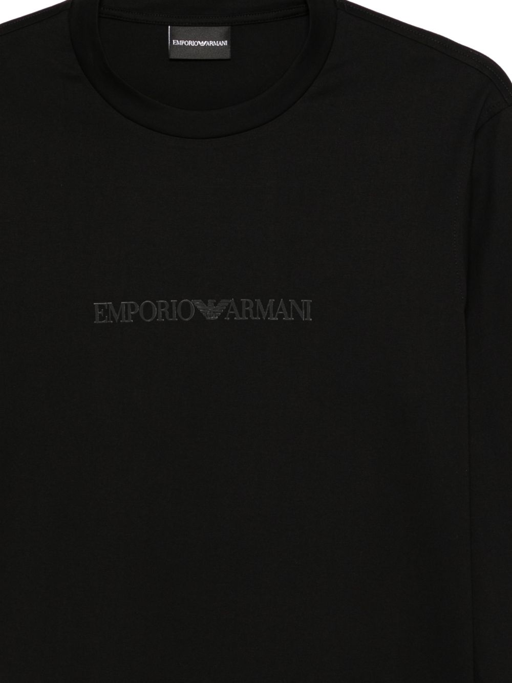 Cotton Long Sleeve Logo T-Shirt for Comfort