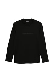 Cotton Long Sleeve Logo T-Shirt for Comfort