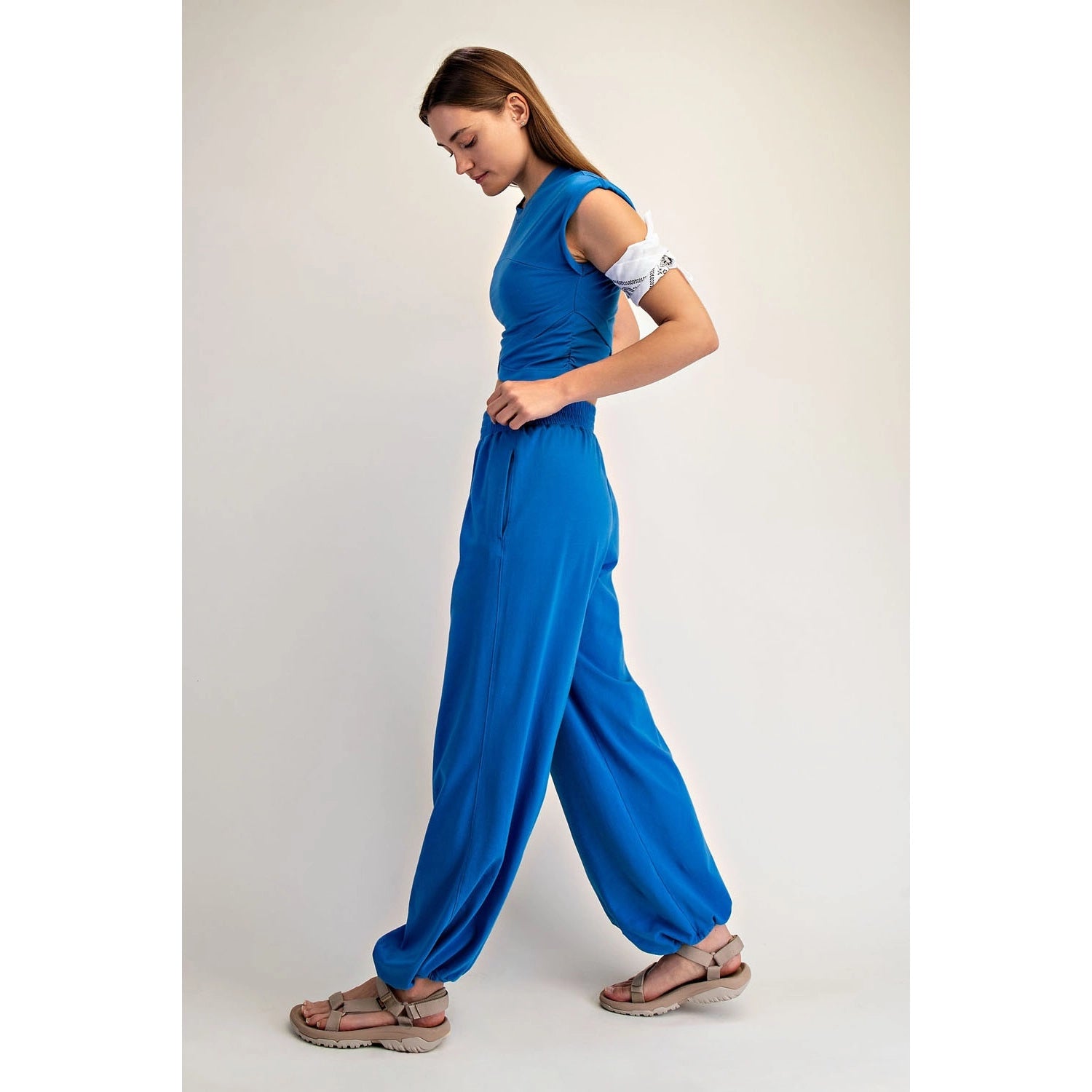Cotton Lycra Crossover Set