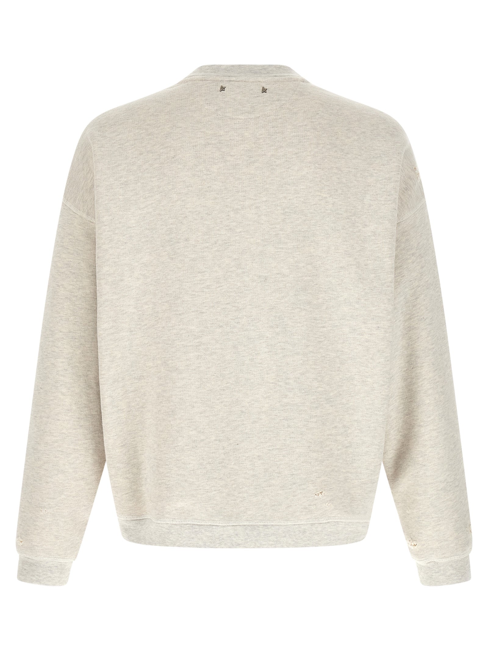 Cotton Mélange Patch Sweatshirt